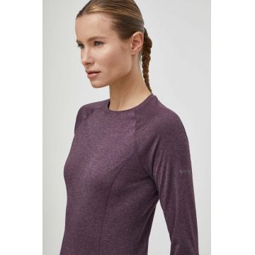 Montane longsleeve funcțional Dart culoarea violet, FDLST17