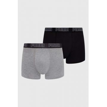 Puma boxeri 2-pack barbati, culoarea gri, 938321