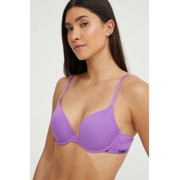 Puma sutien culoarea violet, neted, 907864