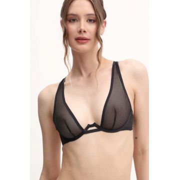 Scandale sutien culoarea negru, neted, BPL001