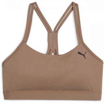 Bustiera femei Puma 4keeps Ultrabare Strappy Bra 52486696, L, Maro