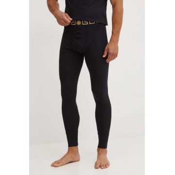 Versace jambiere funcționale culoarea negru, AU100023 1A10011