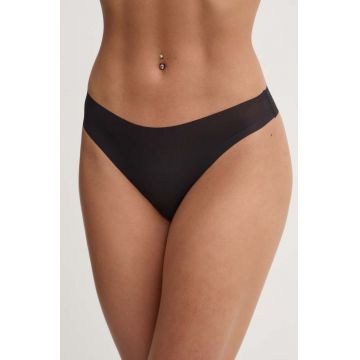 Chantelle tanga culoarea negru, C22HG9