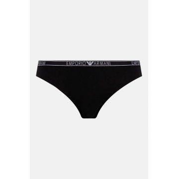 Emporio Armani Underwear chiloti brazilieni culoarea negru, 164752 4F223