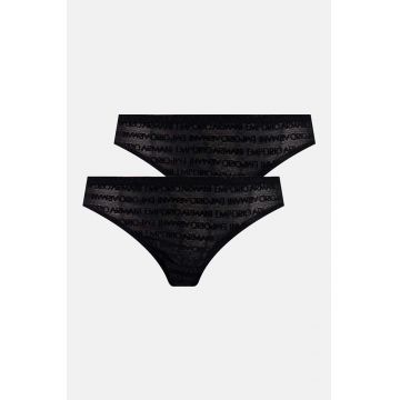 Emporio Armani Underwear chiloti culoarea negru, 163334 3F204