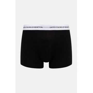 United Colors of Benetton boxeri barbati, culoarea negru