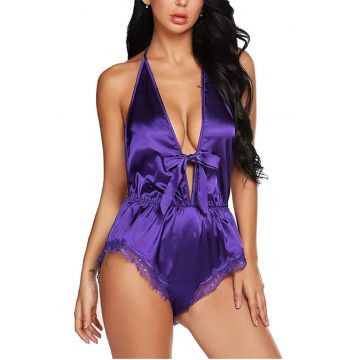 Lenjerie body sexy - satin - EFAYN