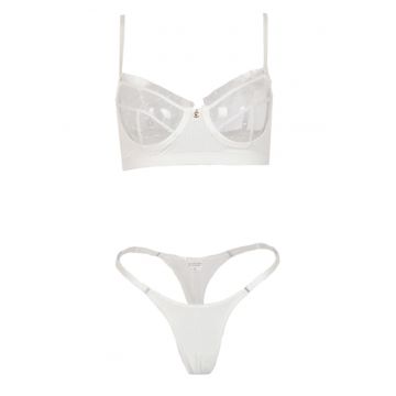 Set lenjerie sexy 2 piese cu dantela - sutien - EFAYN RO