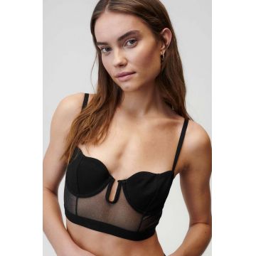 Undress Code sutien Enchanting Bra culoarea negru, neted, 729