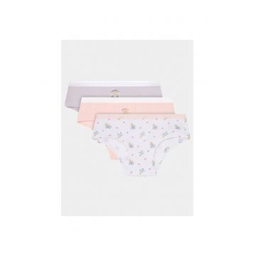 Set 3 perechi chiloti - 832759 - Multicolor - Bumbac