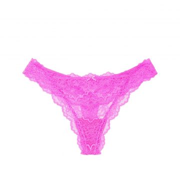 Lace thong panty l