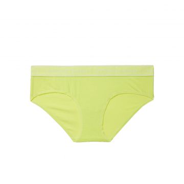 Logo cotton hiphugger panty l