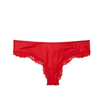 Smooth cutout back thong panty m