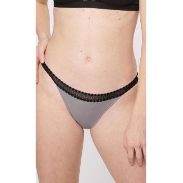 Chiloti dama tanga - Go Ribbed - multicolor