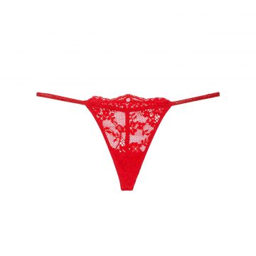 Twinkle strap lace v-string panty m