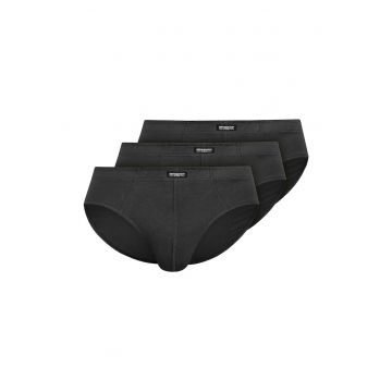 Set 3 perechi de chiloti pentru barbati Briefs - Grafit Set 3 perechi de chiloti pentru barbati Briefs - Grafit